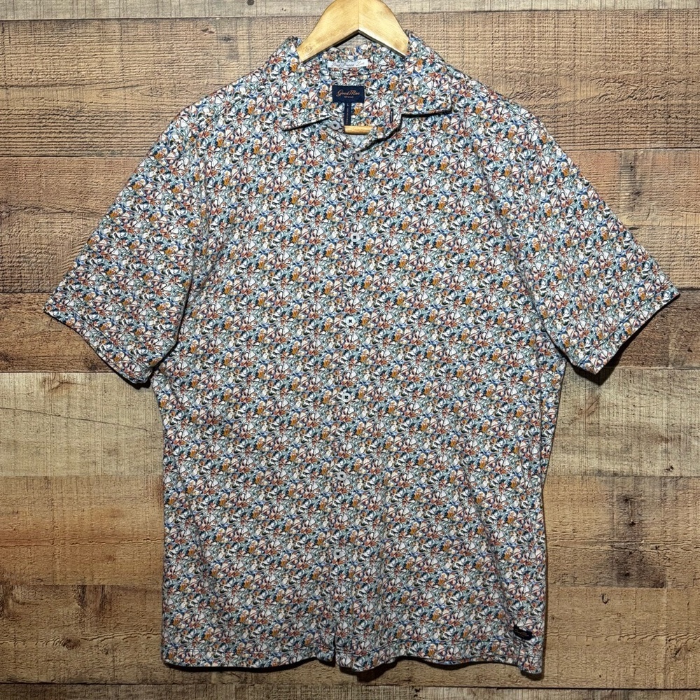 Good Man Brand Multicolor Floral Shirt size Large